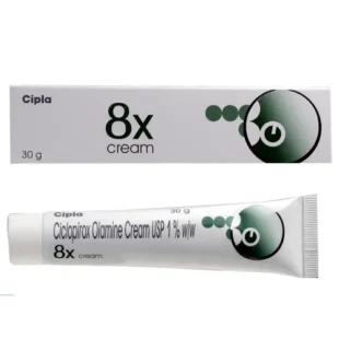 8X 1%W/W CREAM