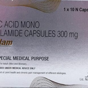 Palmiflam Palmitic Acid Mono Ethanolamide Capsule for Joint Health