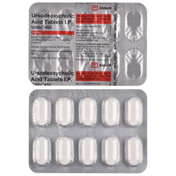 Udiliv 450mg Tablet - Image 3