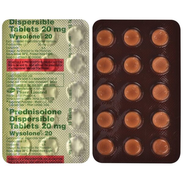 Wysolone 20 Tablet DT - Image 4