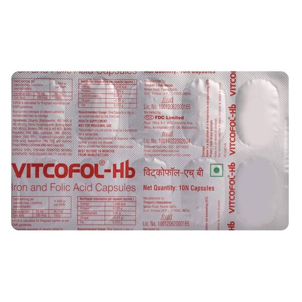 Vitcofol-HB Capsule - Image 3