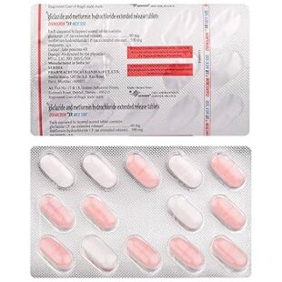 Diamicron XR Mex 30/500 Tablet