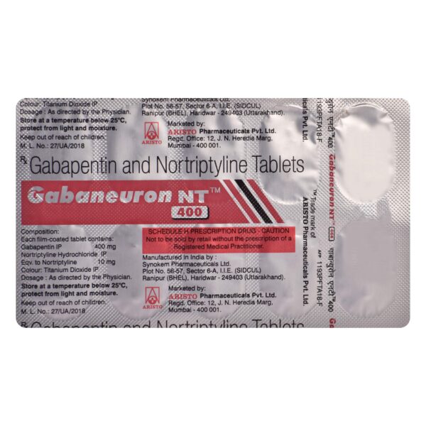 GABANEURON NT 400 TAB - Image 3