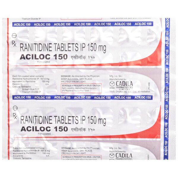 Aciloc 150 Tablet - Image 5