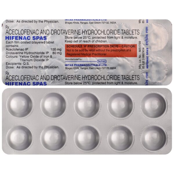 Hifenac Spas Tablet - Image 3