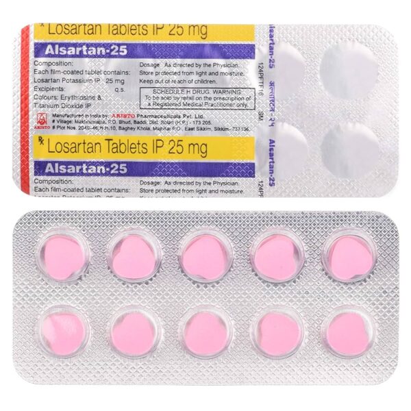 Alsartan 25mg Tab. - Image 5