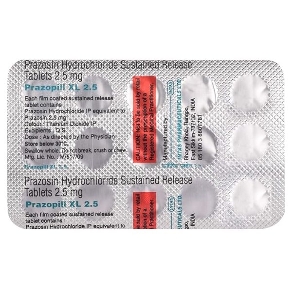Prazopill XL 2.5 Tablet - Image 4