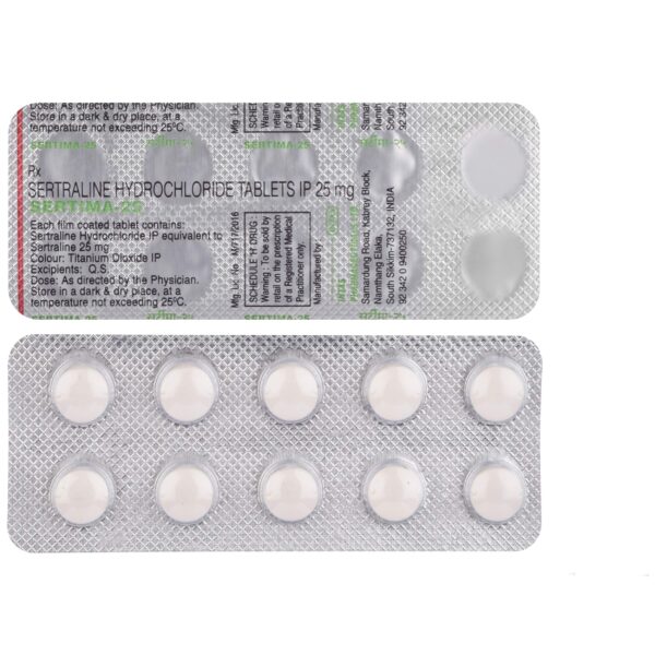 Sertima 25mg Tablet - Image 2