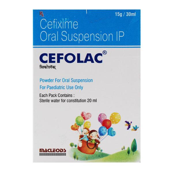 Cefolac 50mg Oral Suspension