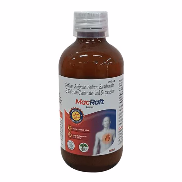 Macraft Sugar Free Mint Flavour Oral Suspension