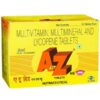 A to Z NS+ Daily Multivitamin Tablets – Zinc & Vitamin C for Immunity, B-Complex & Essential Nutrients for Energy & Wellness