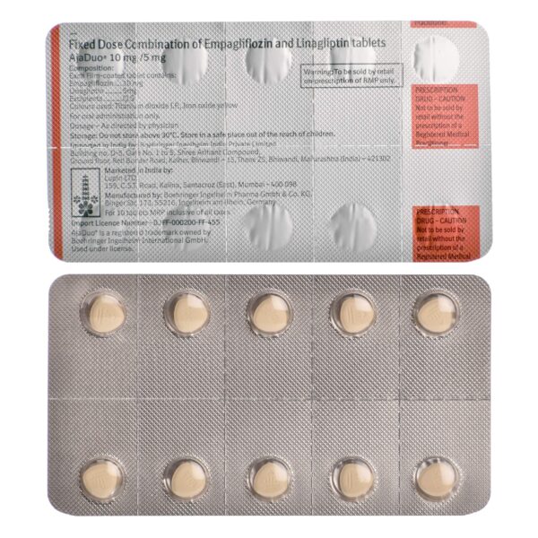 Ajaduo 10mg/5mg Tablet - Image 2