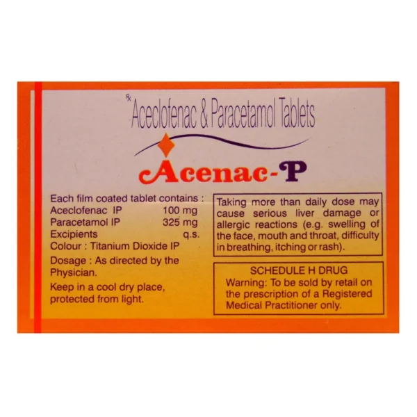 Acenac-P Tablet - Image 3
