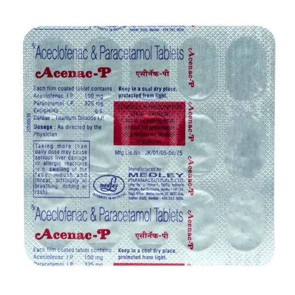Acenac-P Tablet - Image 4