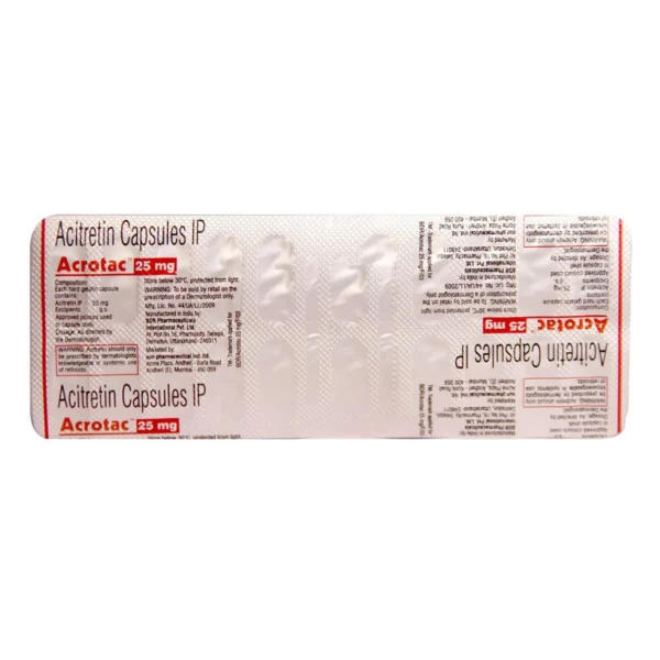 Acrotac 25mg Capsule - Image 4
