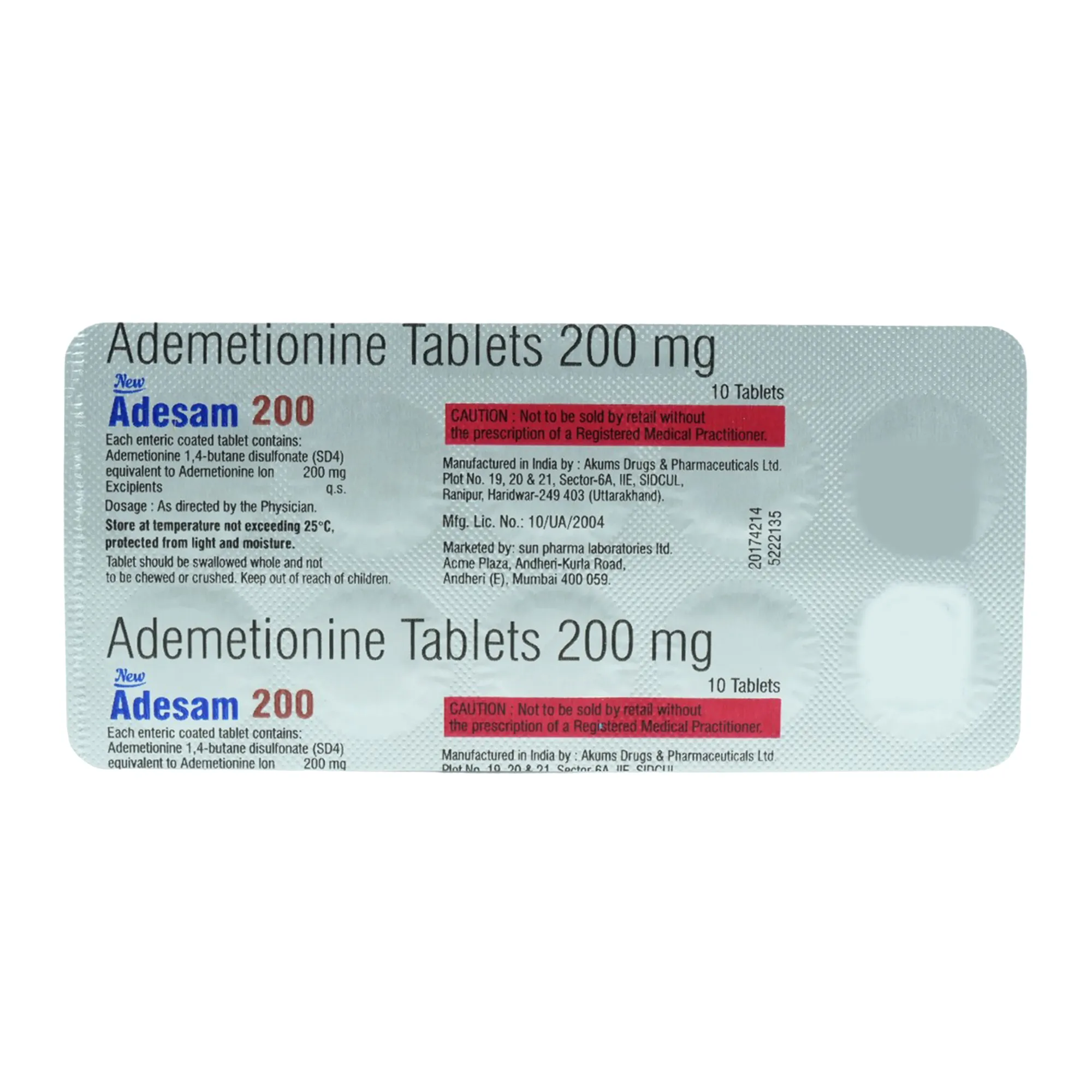Adesam 200 Tablet 1*10 - Image 4