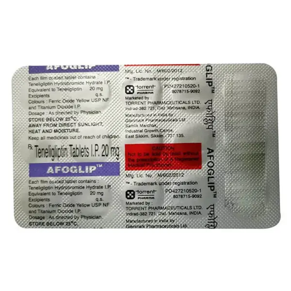 Afoglip M 1000 Tablet - Image 2