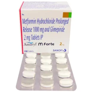 Amaryl M Forte 2 Tablet