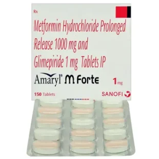 Amaryl M Forte 1mg Tablet PR