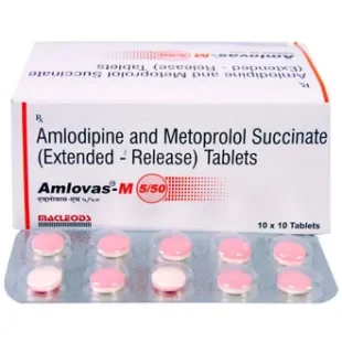 Amlovas-M 5/50 Tablet PR