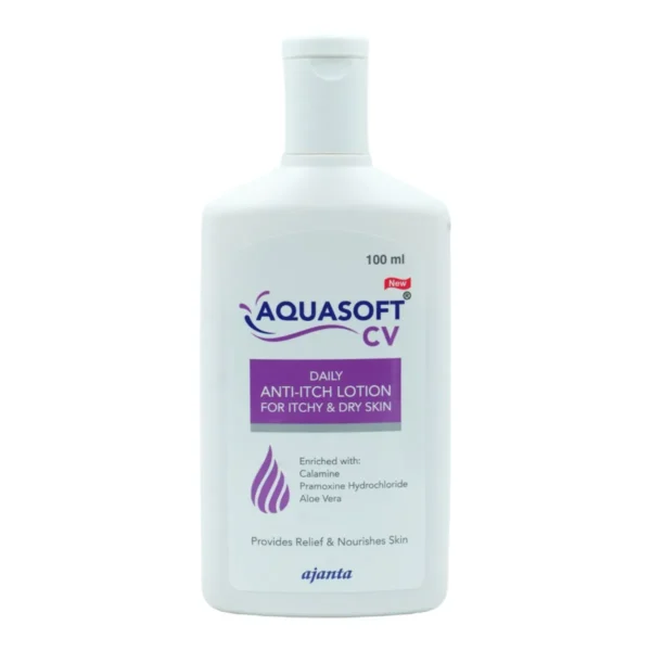 New Aquasoft CV Daily Anti-Itch Lotion for Itchy & Dry Skin 100g - Image 4