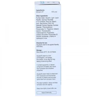 Aquasoft Moisturising Cream'1*100gm - Image 2