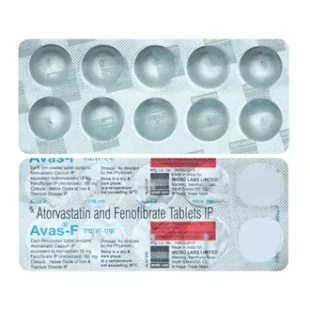 Avas F 10mg/160mg Tablet