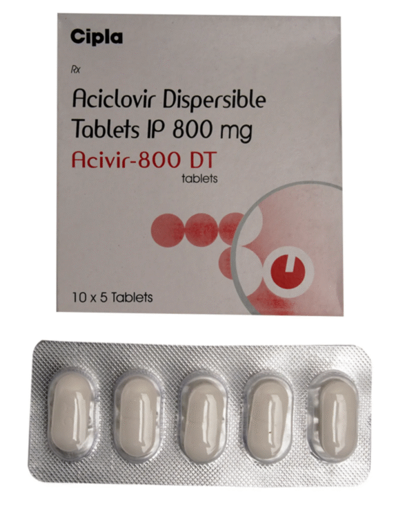 Acivir 800 DT Tablet