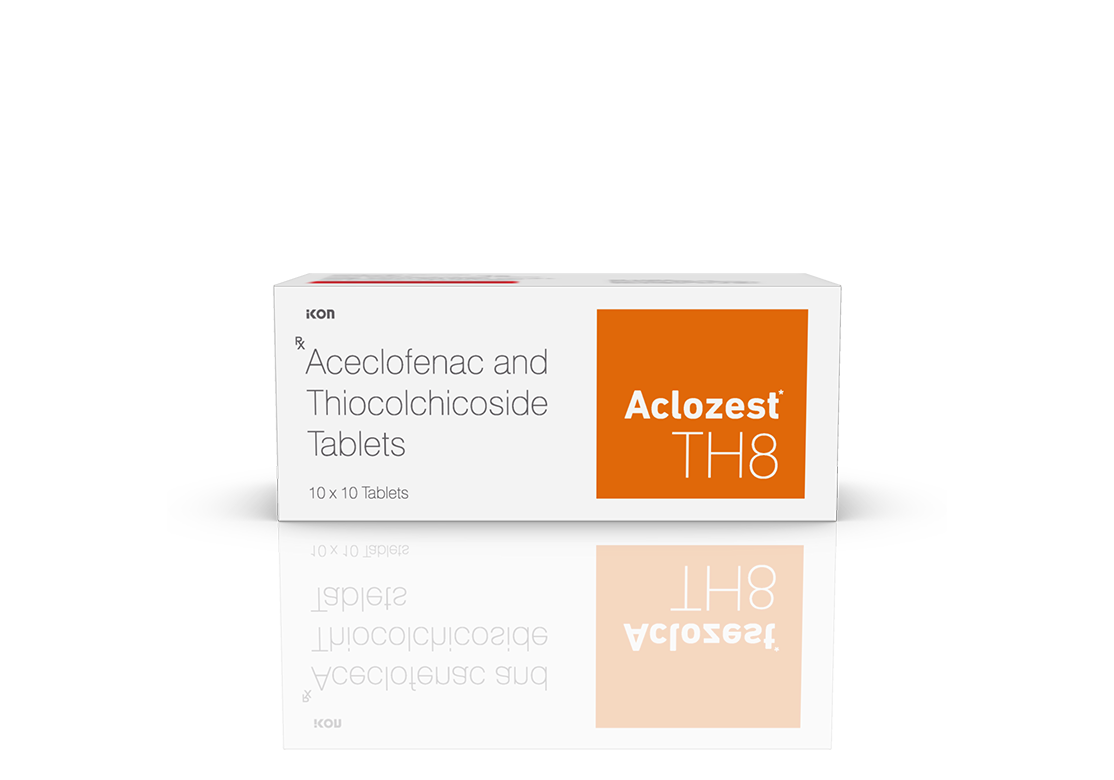 Aclozest Th 8 MG Tablet 1*10
