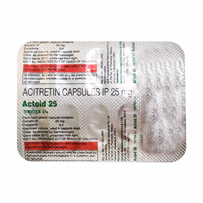 Actoid 25mg Capsule 1*10 - Image 3