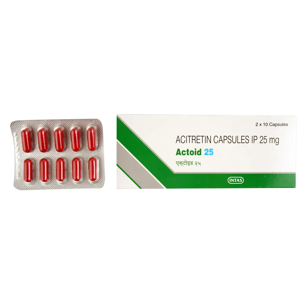 Actoid 25mg Capsule 1*10 - Image 2