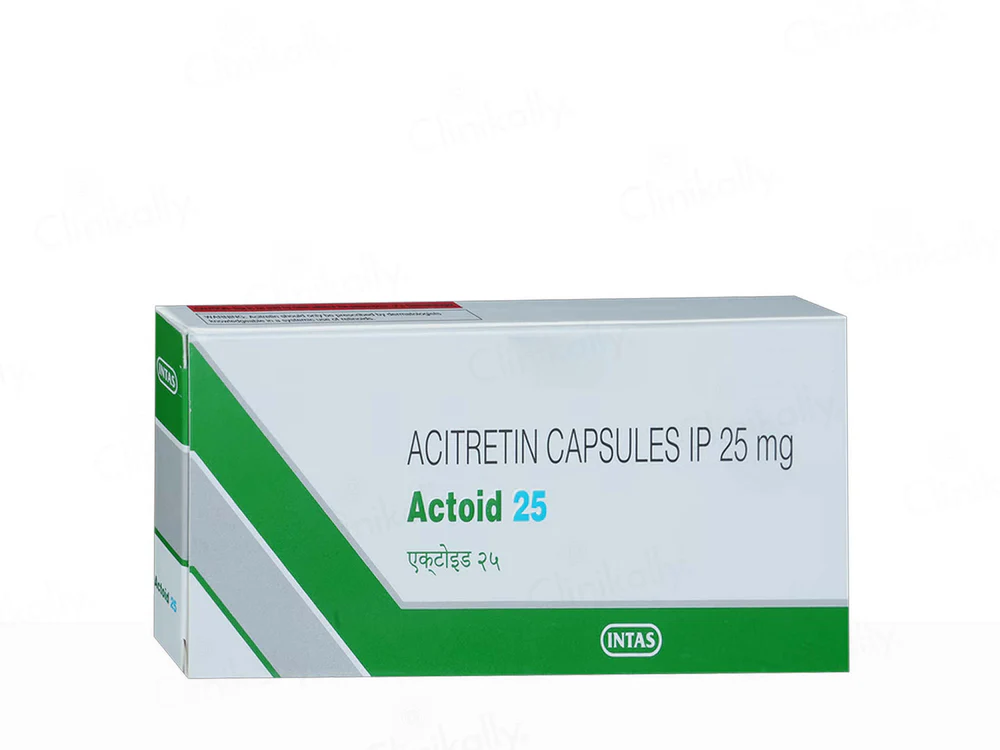 Actoid 25mg Capsule 1*10