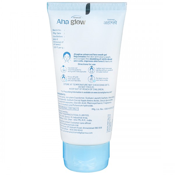 Ahaglow Skin Rejuvenating Face Wash Gel 50 g - Image 2