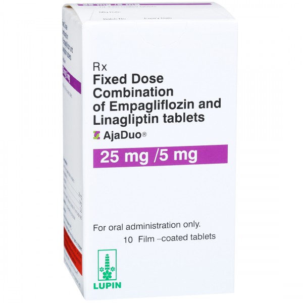 Ajaduo 25mg/5mg Tablet 1*10