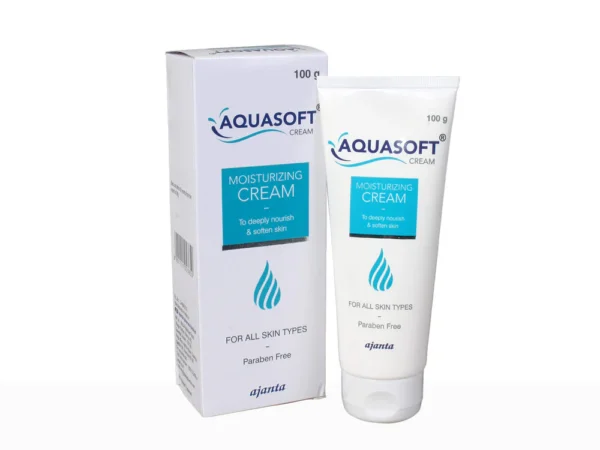 Aquasoft Moisturising Cream | 60gm | Nourishes & Softens the Skin | For All Skin Types | Paraben-Free - Image 3