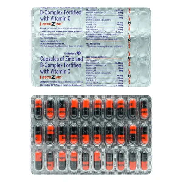 Becozinc Capsule Helps Overcome Vitamin & Mineral Deficiency, Boosts Immunity - Image 4