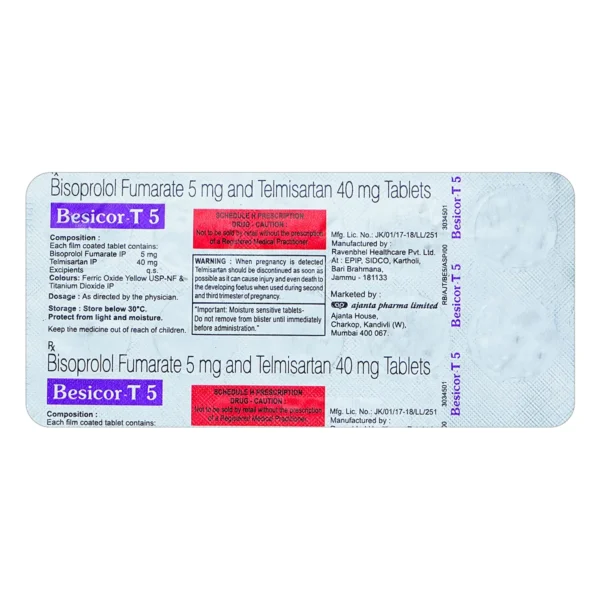 Besicor-T 5 Tablet - Image 3