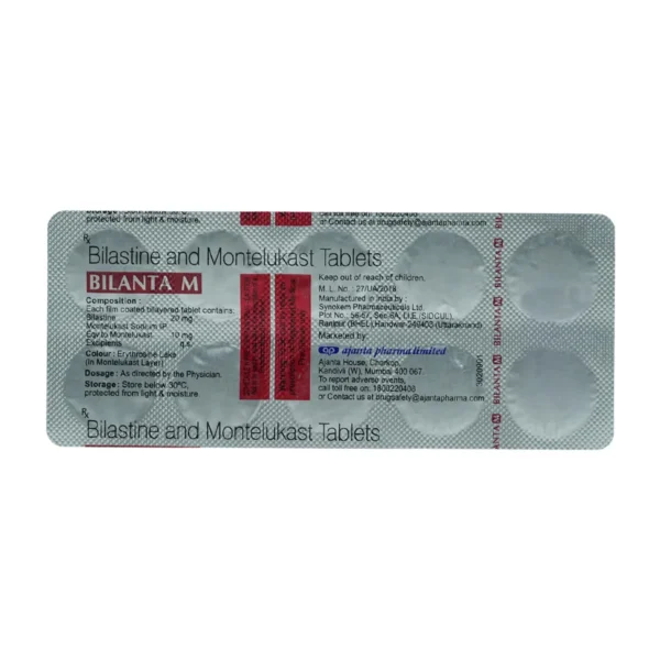 Bilanta M 20mg/10mg Tablet - Image 4