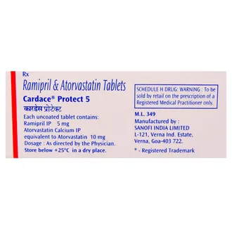 Cardace Protect 5 Tablet 1*10 - Image 2