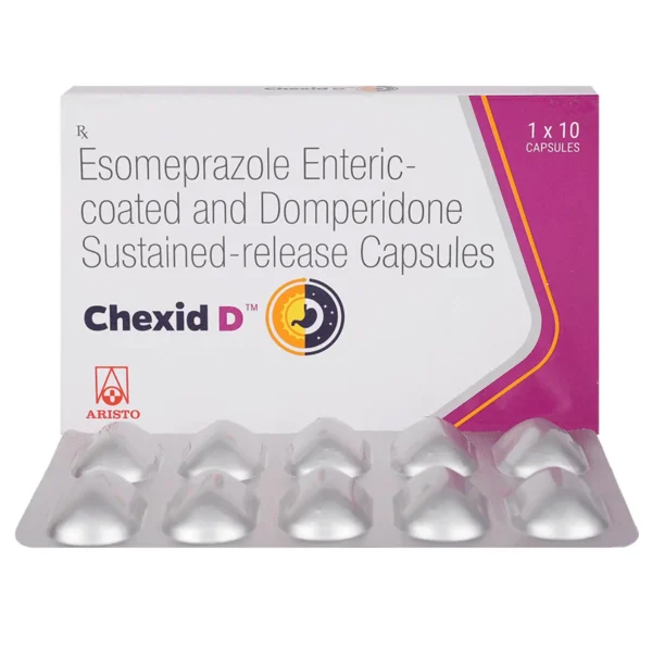 Chexid D 30mg/40mg Capsule