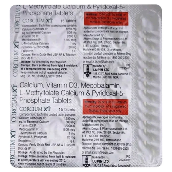 Corcium Tablet - Image 2