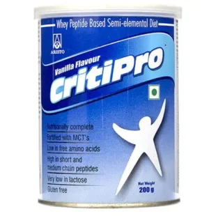 Critipro Whey Protein for Nutrition | Flavour Vanilla Powder