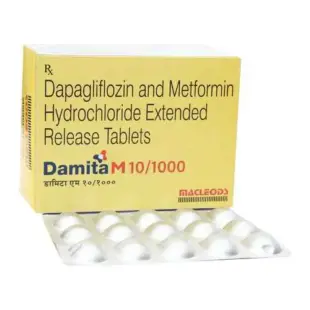 Damita M 10/1000 Tablet ER
