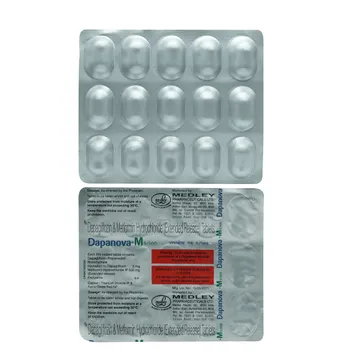 Dapanova M 5mg/500mg Tablet - Image 2