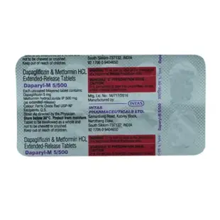 dapaRYL M 5mg/500mg Tablet ER