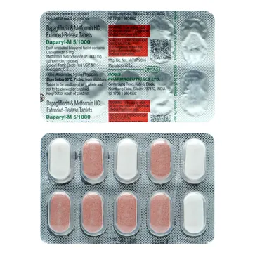 dapaRYL M 5mg/1000mg Tablet - Image 3