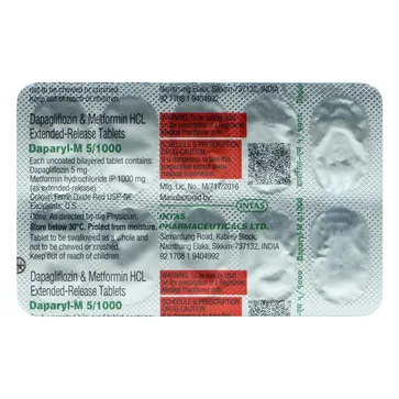 dapaRYL M 5mg/1000mg Tablet - Image 2