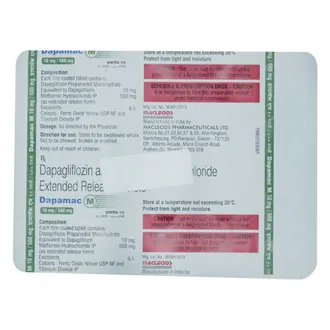 Dapamac M 10mg/500mg Tablet ER - Image 3