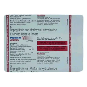 Dapamac M 5mg/500mg Tablet ER - Image 2