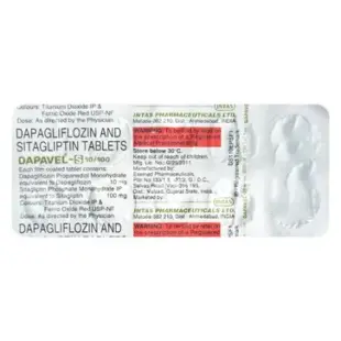 dapaVEL S 10mg/100mg Tablet